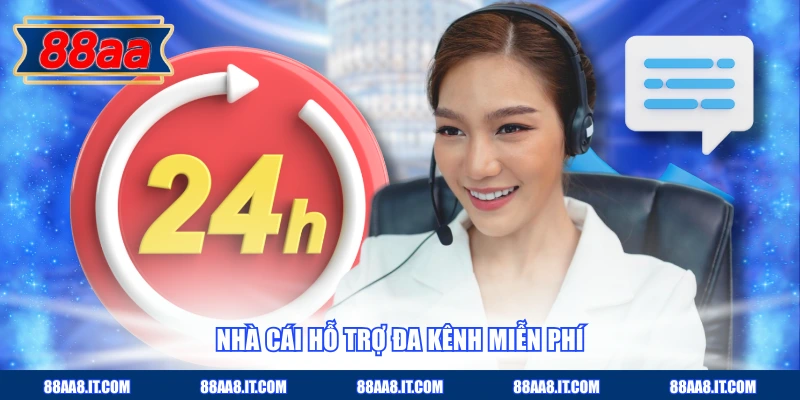 Nhà cái hỗ trợ đa kênh miễn phí